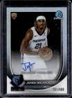 2025 Topps Signature Jahmai Mashack Base (RAW)
