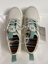 NEW Hurley Women's 6 Bungee Castaic Beige Casual Shoes Slip-On Sneakers