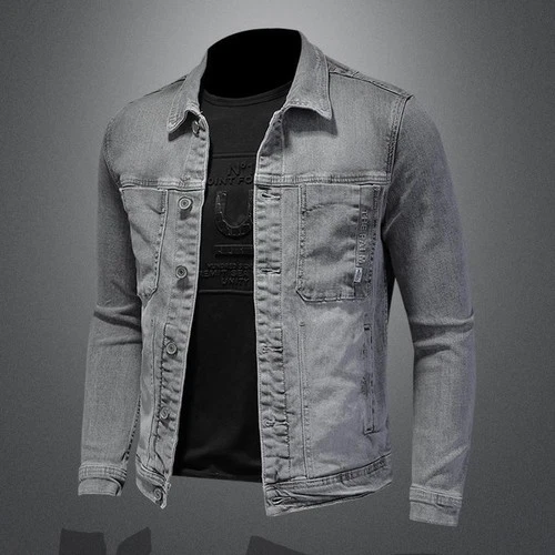 Chaqueta de mezclilla para hombres image 2