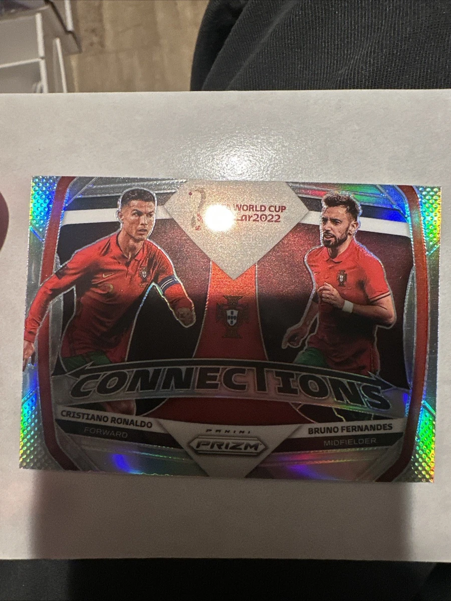 2022 Panini Prizm World Cup Qatar Bruno Fernandes Cristiano