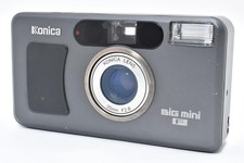 LCD OK MINT  Konica Big Mini F 35mm Point  Shoot Film Camera AF Compact JAPAN