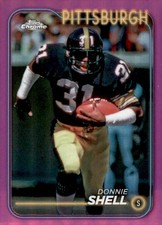 2024 Topps Chrome #167 Donnie Shell Pink Refractor