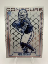 2024 Panini Phoenix - Contours Keon Coleman #CON-KCN (RC)