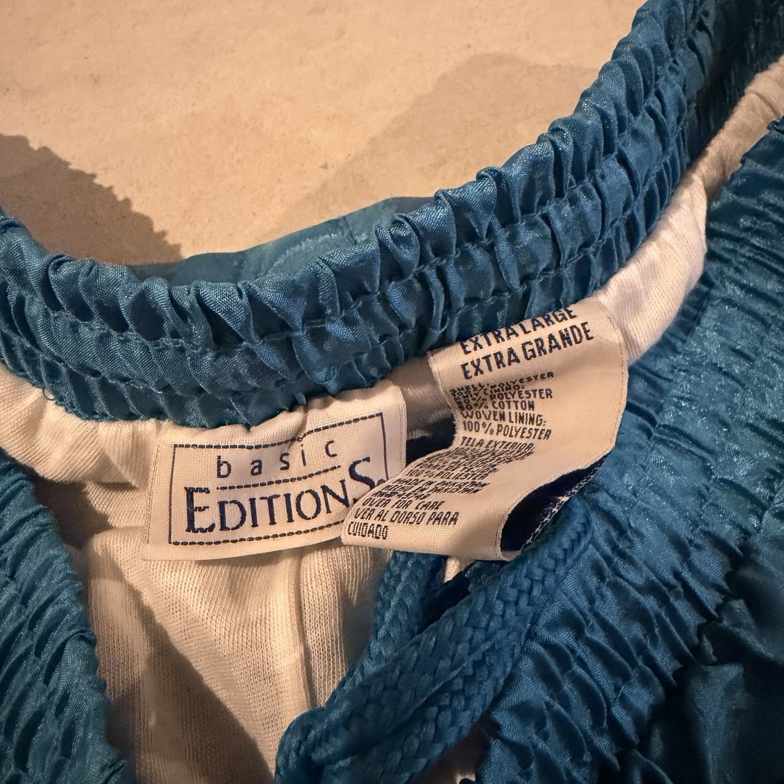 Basic Editions Extra Large Vintage Track Suit Jog… - image 8