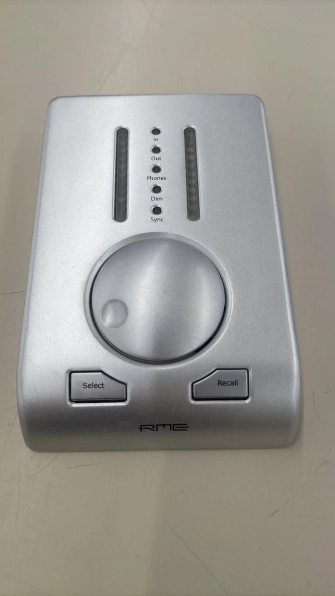 RME Babyface (初代シルバー)【全付属品完備】 + RCAケーブル RME Babyface USB Audio Interface 24bit/192kHz w/ Breakout Cables