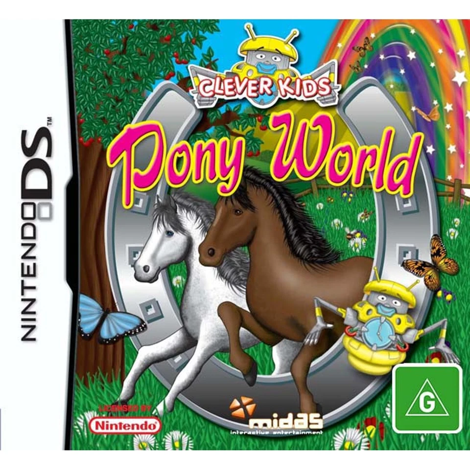 Clever Kids Pony World Nintendo DS Game