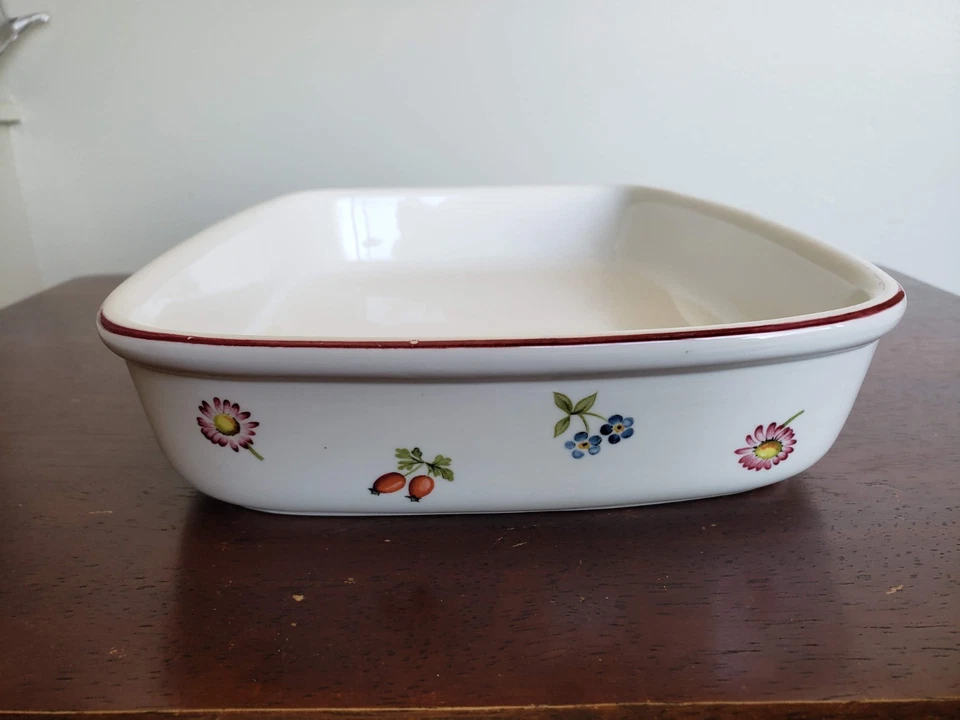 Cazuela panadera Villeroy & Boch Petite Fleur Lasagna 11 5/8" - ENVÍO GRATUITO EE. UU. Foto 2 de 4
