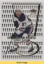 2021-22 Upper Deck Fleer Ultra Exclamation Points Gold Connor McDavid #EP-3 READ