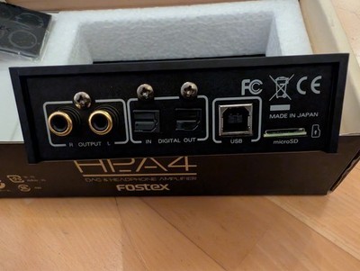 Fostex HP-A4 Kopfhörer Verstärker neuwertig