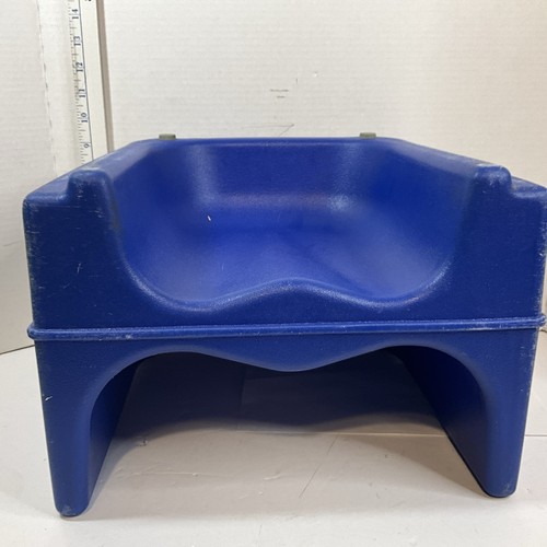Cambro Restaurant Booster Seat 200BC Dual Height BLUE Polyethylene Plastic USA