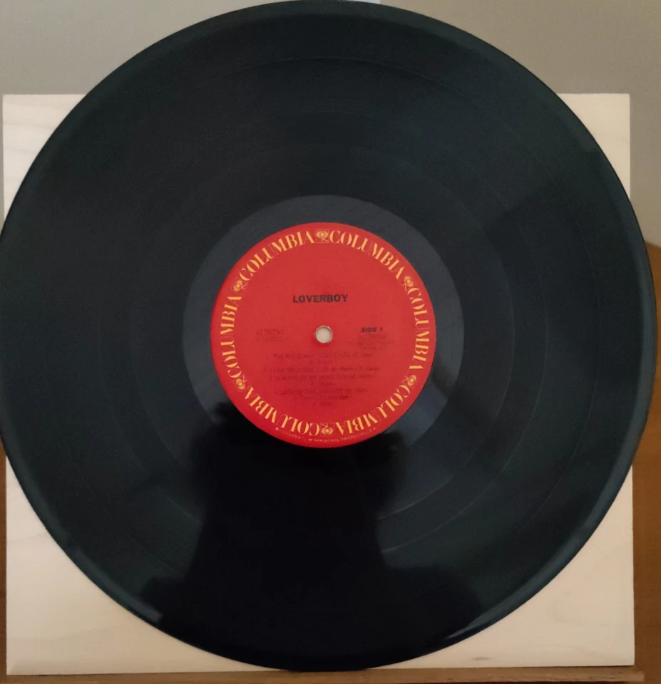 Loverboy ‎– Loverboy 1980 VG LP Hard Pop Arena Rock JC 36762 Columbia Records EX - Image 3 of 4