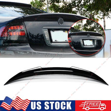 Gloss Black Rear Trunk Lip Spoiler Duckbill Wing For Acura Tl 2004-2008 Type-s
