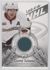 2013 Panini Crown Royale Lords of the NHL Materials Teemu Selanne #L-TMU HOF 1u6