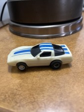 Tyco 440x2 Corvette Glow In The Dark Ho Slot Car