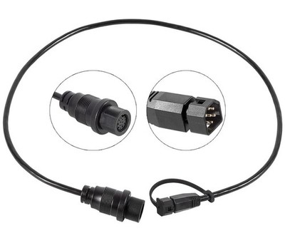 for Minn Kota MKR-MDI-2 Humminbird HELIX Sonar Transducer Adapter Cable 1852086