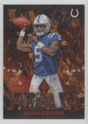 2023 Panini Phoenix Fired Up Lava /150 Anthony Richardson #FU-6 Rookie RC 1b7p