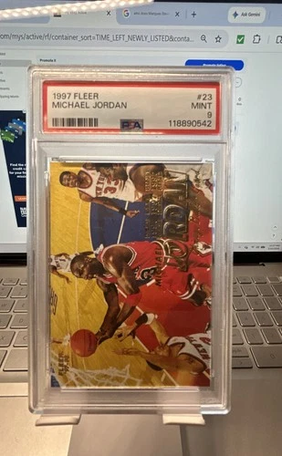1997-98 Fleer - Michael Jordan #23 PSA 9