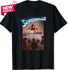 Superman II Movie T-Shirt - Christopher Reeve - Vs General Zod, Ursa, Non - DC