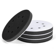 4Pack 5 Inch 8 Holes Orbital Sander Foam Pad,Hook and Loop Foam Sanding Pads