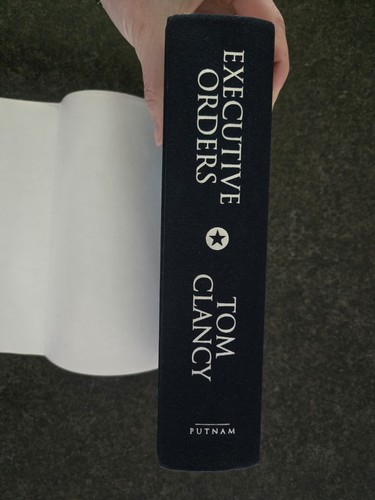 Tom Clancy Book Lot Executive Orders Vg Hc, The Sum Of All Fears Vg- Paperback - Picture 7 of 17