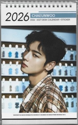Cha Eun Woo Photo Calendar 2026 & 2027 K-POP 2026.01-1