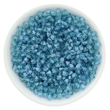 Preciosa Bicones Aqua Bohemia Mystique 3mm, 4mm, 6mm Crystal Bicones