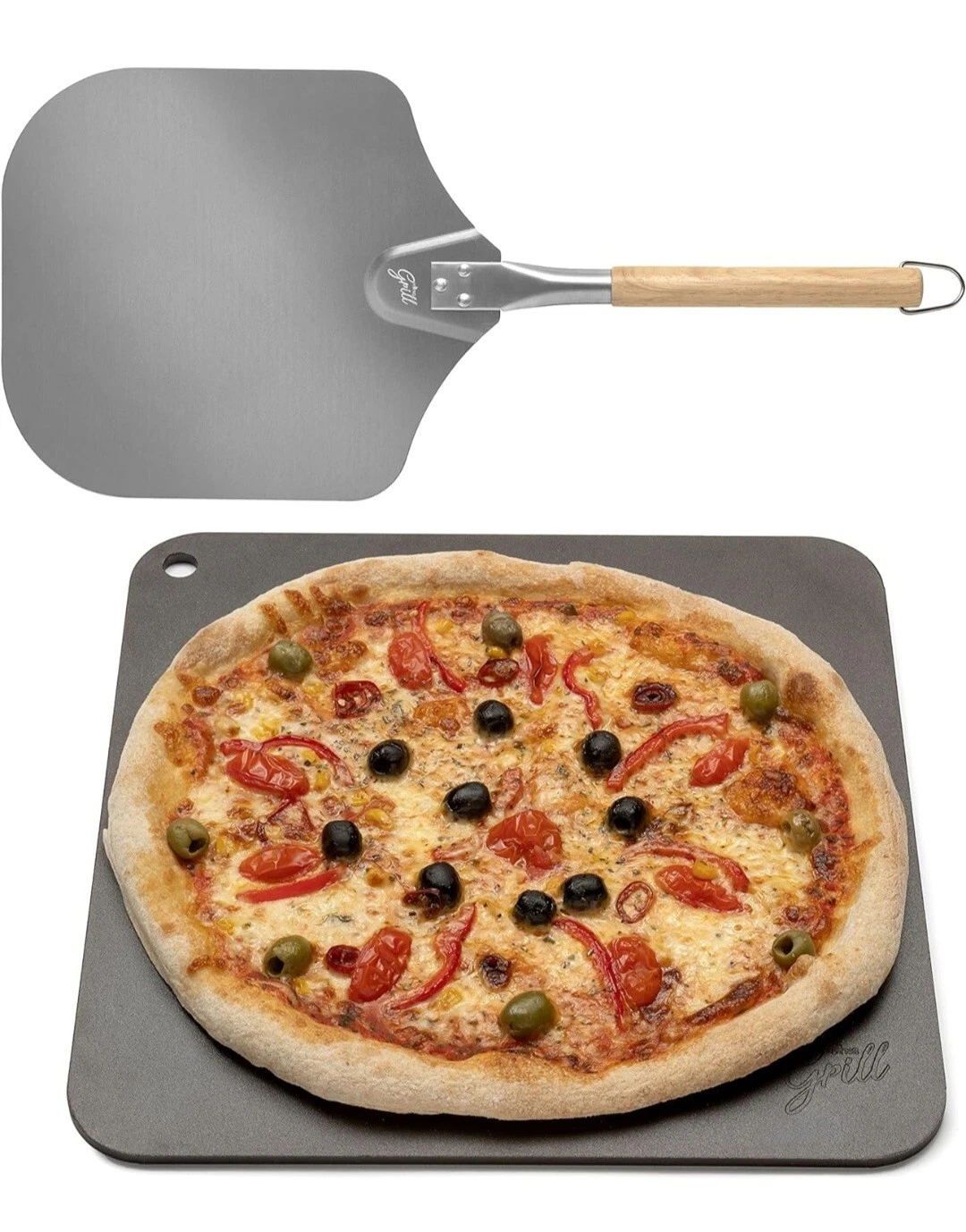 XL Pizza Steel 1/4" Thick Conductive Baking Sheet Oven BBQ Bread Calzone