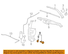 GM OEM Wiper Washer-Windshield-Fluid Level Sensor 22845370