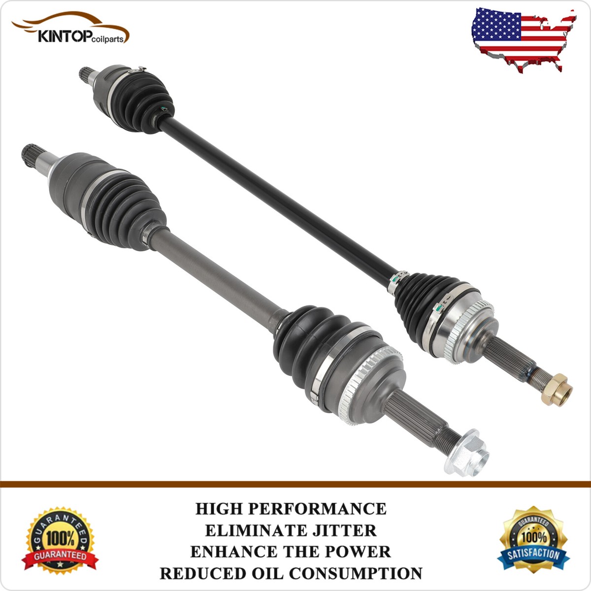 コタロープロフィール必読 ACV TR01CR8W HEAVY Pair Front CV Axle For Toyota Matrix 2009-2018 for Corolla 1.8L