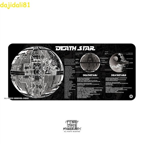 Game Star Wars Cosplay Oversized Mouse Pad Keyboard Mat 90*40cm Desk Mat Gift - Afbeelding 4 van 8