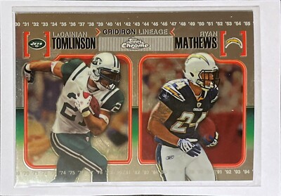 LaDainian Tomlinson / Ryan Matthews - 2010 Topps Chrome - Gridiron Lineage 