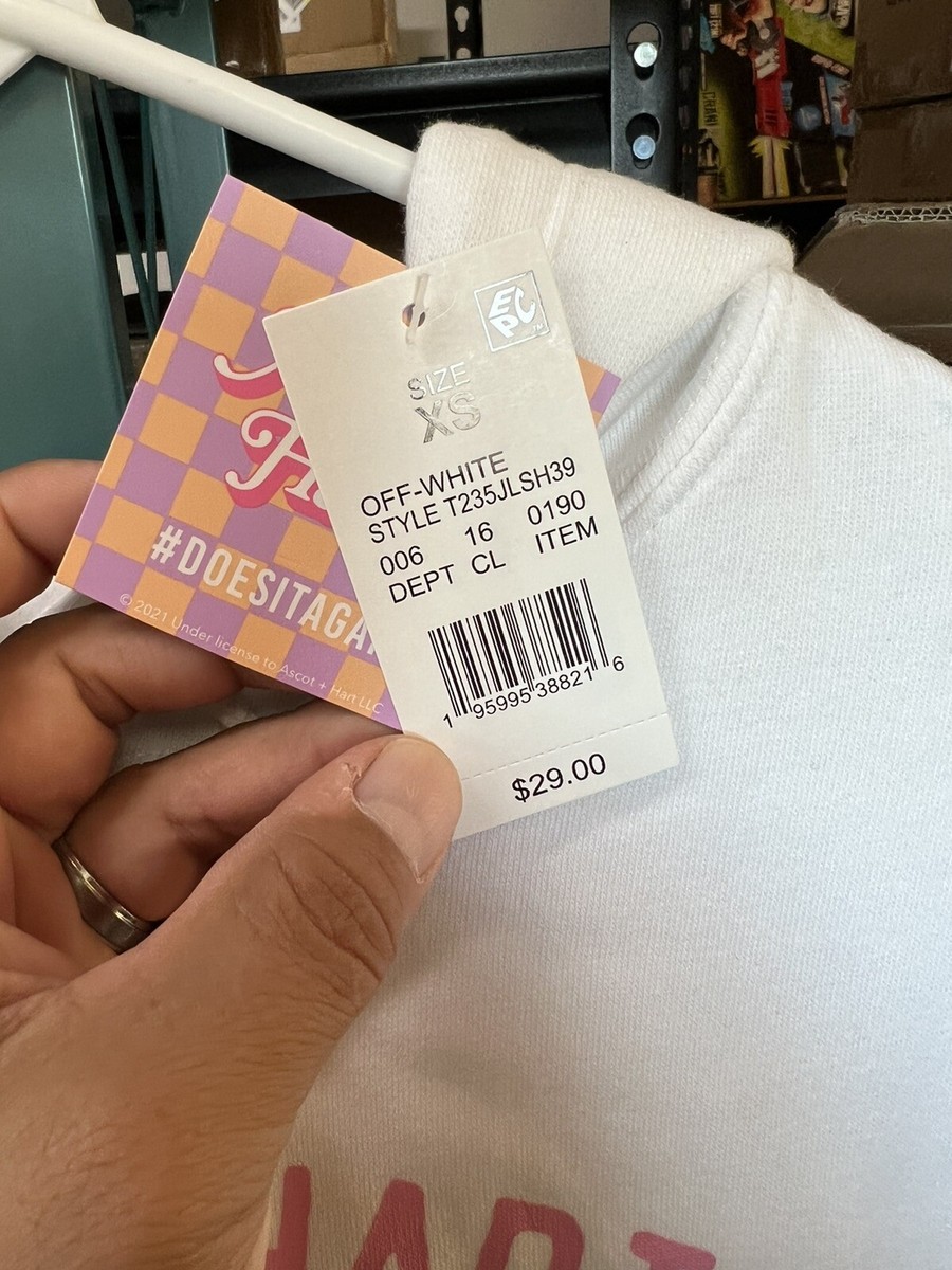 Ascot and Hart Womans White Hoodie New w Tags Medium | eBay
