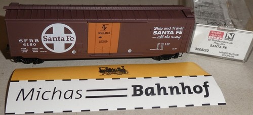Santa Fe SFRB 6160 50' St Box Car Micro Trains Line 32050/2 1:160 ø30 å | Zustand: Gebraucht