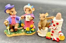 (2) CHARMING TAILS YOU'RE MY HOLIDAY SWEETHEART & DESERVING OUR SUNDAY BEST