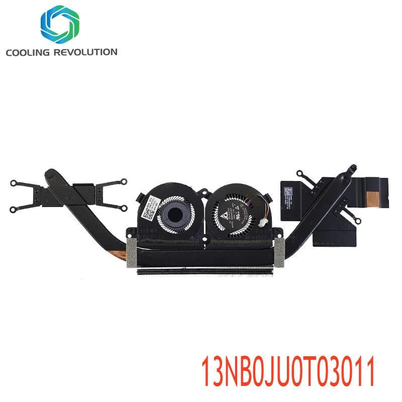 Laptop CPU Heatsink Cooling Fan for ZenBook Pro 14 UX450FD UX480 13NB0JU0AM0911 - Image 2 of 2