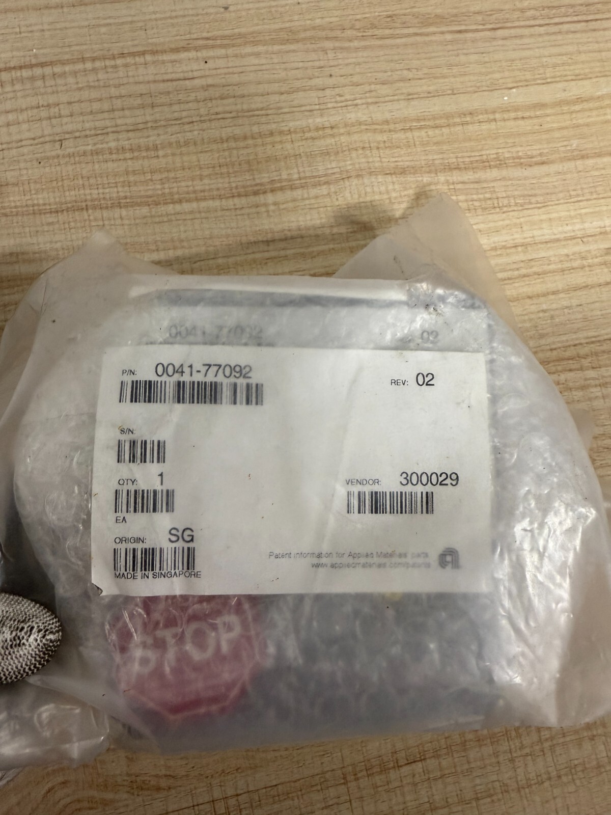 Applied Materials AMAT 0041-77092 INTERFACE,LOWER RACEWAY,REMOTE MODULE, new