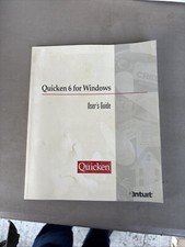 Quicken 6 for Windows User's Guide Paperback   November 1, 1996