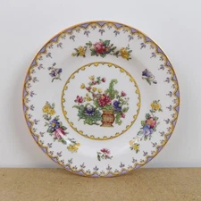 Spode Copeland Peplow 6" Bread & Butter Plate Yellow Trim England Fine China