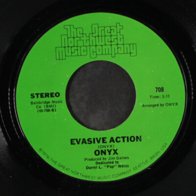 ONYX: evasive action / i could really make you happy girl 7'' Single 45 RPM
