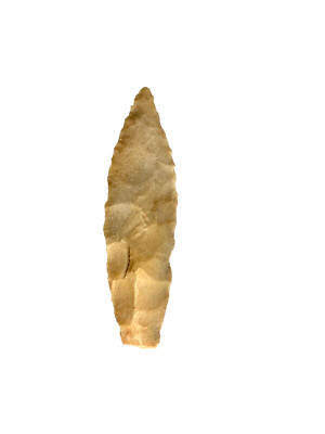 West Texas Paleo Era Angostura Point Native American Artifact 2 1/8 in x 5/8 in