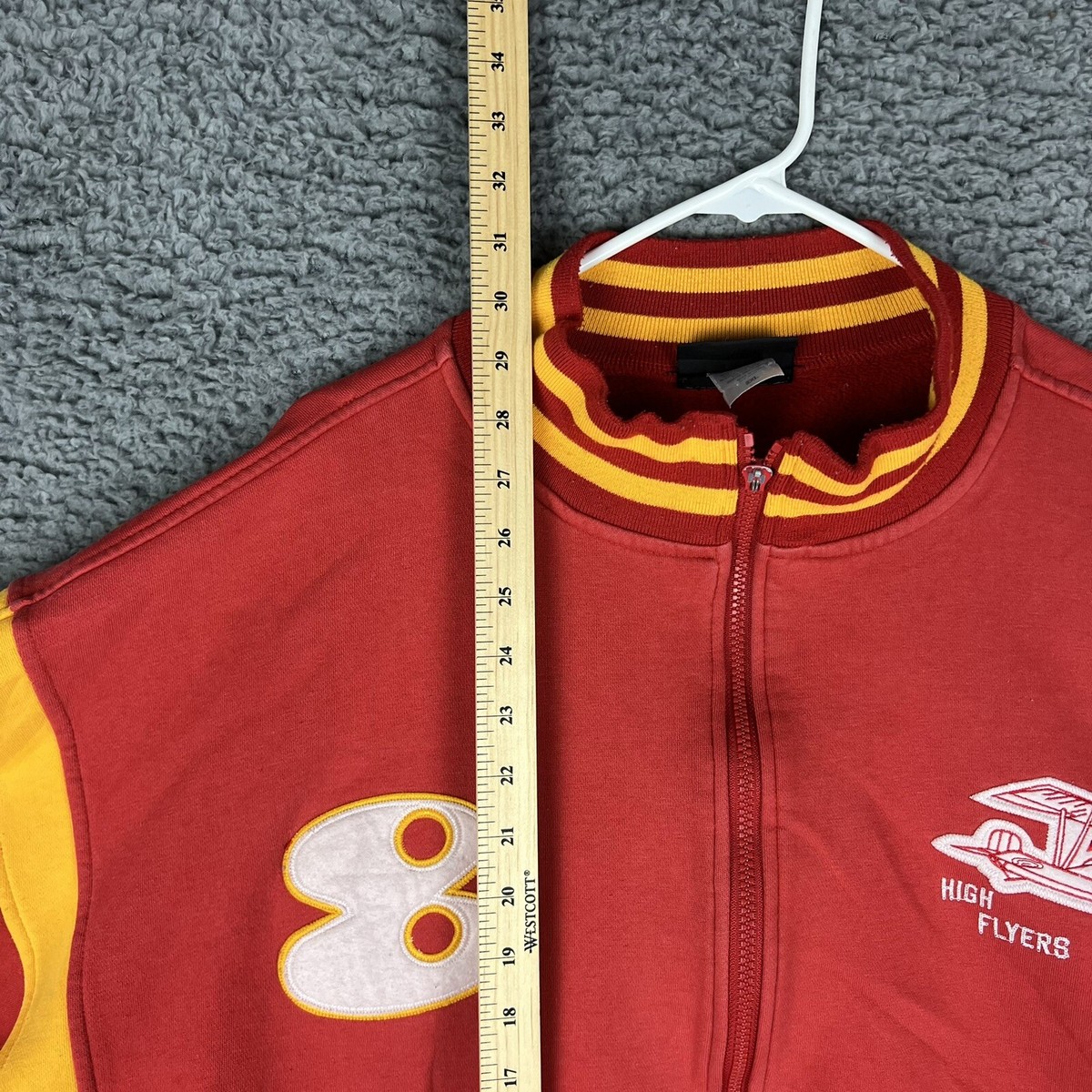 VTG Stall & Dean High Flyers #8 '78 Rucker Jersey Jacket Full Zip