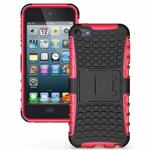 Funda rígida a prueba de golpes híbrida híbrida blindada para iPod Touch 5ta y 6ta y 7ma generación Foto 3 de 4