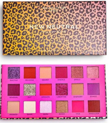 Revolution Pro Eyeshadow Palette: New Neutral, Rockstar and Fierce