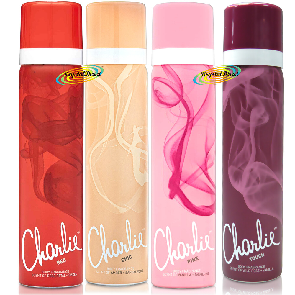 Charlie Deodorant Body Spray 75ml UK