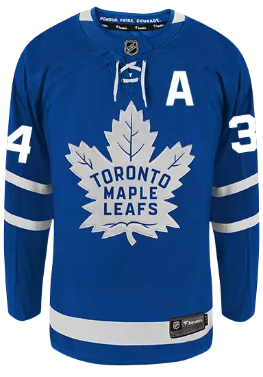 Auston Matthews Autographed Toronto Maple Leafs 2022 Heritage Classic Pro Jersey