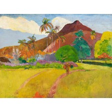 Paul Gauguin Tahitian Landscape Extra Large Art Poster