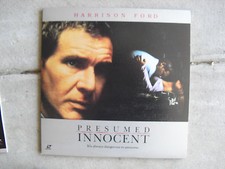 Presumed Innocent Movie Laserdisc Harrison Ford