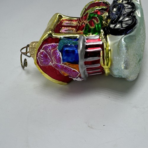 Christopher Radko "Choo Train Locomotive" Christmas Ornament - Picture 6 of 16