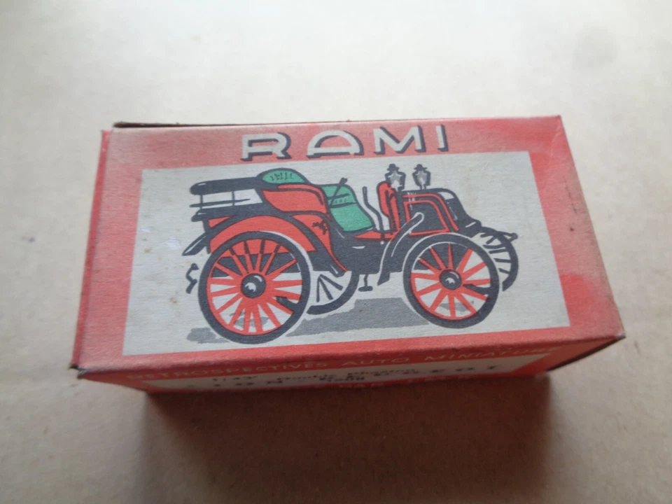 RAMI JMK 1/43 DOUBLE PHAËTON LION PEUGEOT 1908 AVEC SA BOITE - Photo 3/4