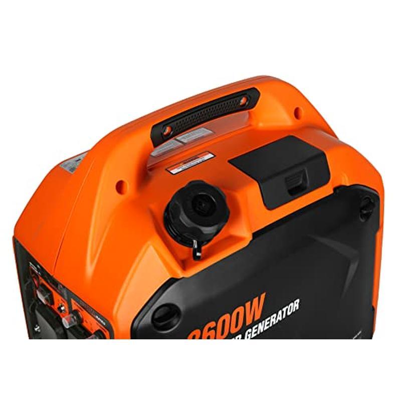 3600W Portable Inverter Generator RV Ready Quiet Lightweight Fuel